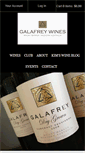 Mobile Screenshot of galafreywines.com.au